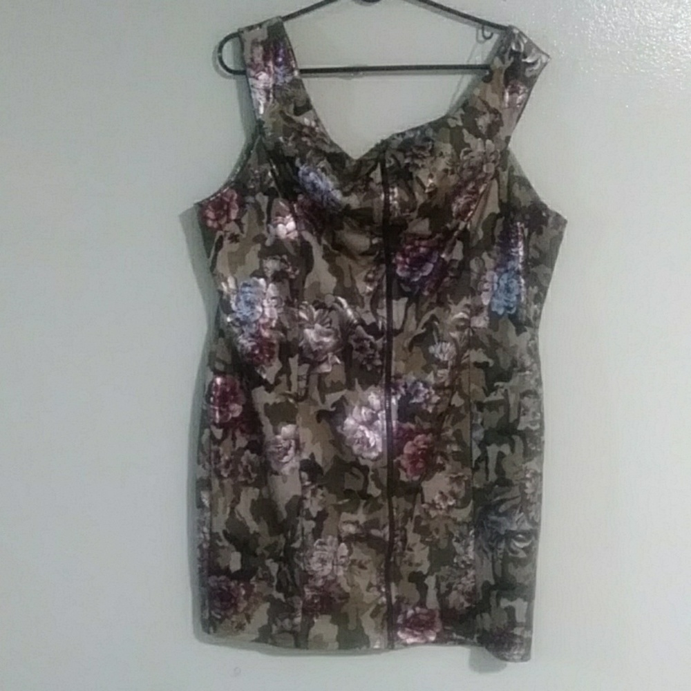 Scuba mini dress